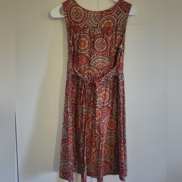 GAp Boho Colorful Patterned Sleeveless Dress - Picture 3 of 7